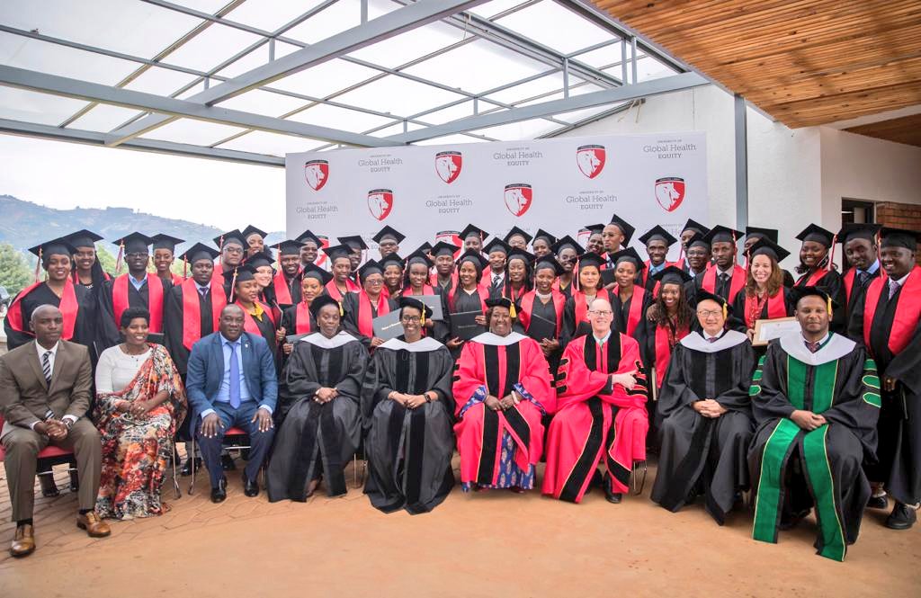 BURERA:  First Lady Mrs. Jeannette Kagame attends graduation at UGHE